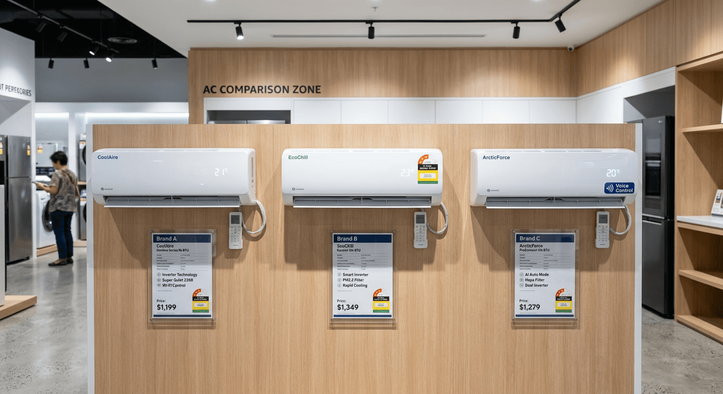 Haier vs Midea vs LG — Perbandingan Lengkap 2026